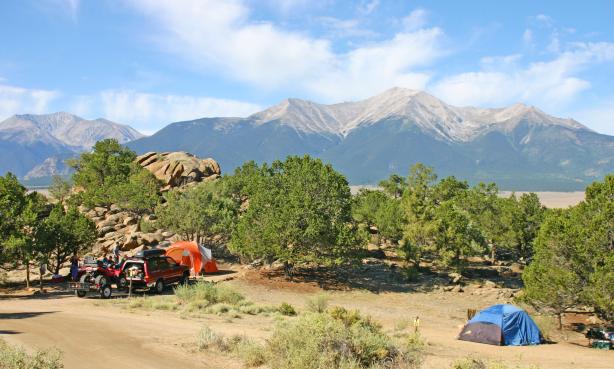 Camping in Buena Vista
