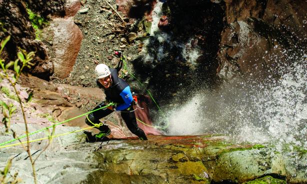 Canyoneering with Colorado Adventure Center
