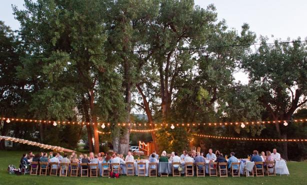 A farm dinner at Lyons Farmette