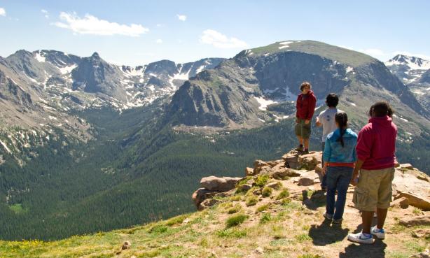 hiking rocky mountain national park