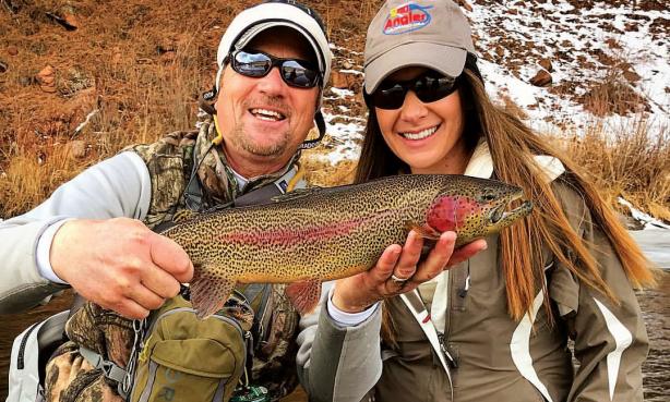 Winter fly-fishing with 5280 Angler — the one that didn't get away