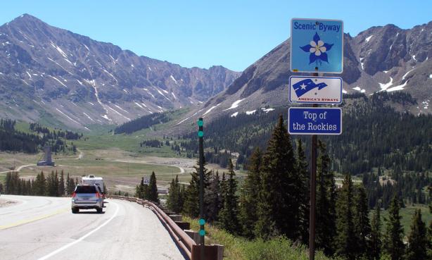Top Of The Rockies Scenic Byway Map Colorado Scenic Drives | Colorado.com