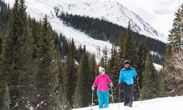 Snowshoeing in Colorado's high country