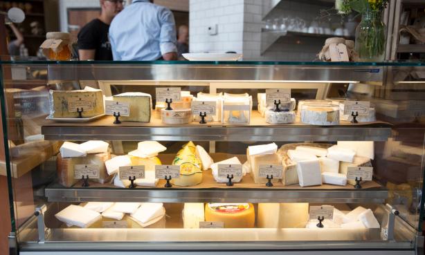 Fruition Farms cheese at Mercantile dining & provision