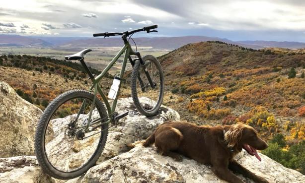 Bike to amazing views in Meeker