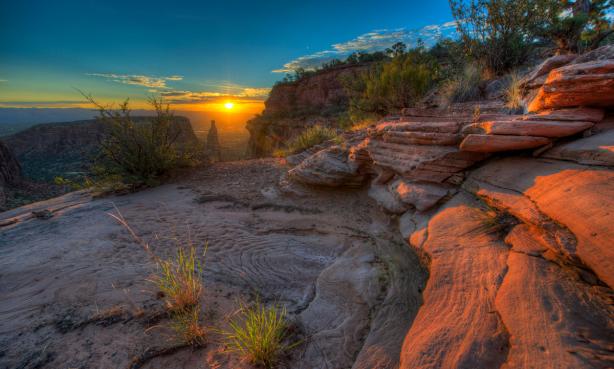 Sunrise at Colorado National Monument