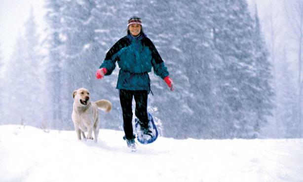 Snowshoeing on the Grand Mesa