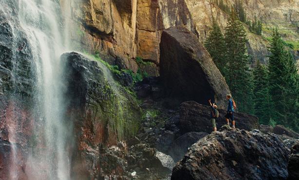 Bridal Veil Falls in Telluride