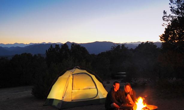 Camping and the outdoors are enjoyable year-round