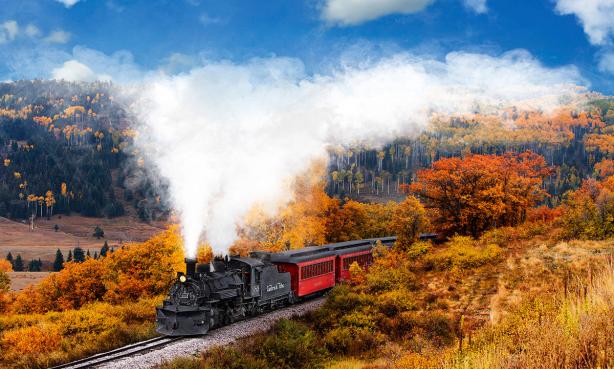 Cumbres & Toltec Scenic Railroad Fall