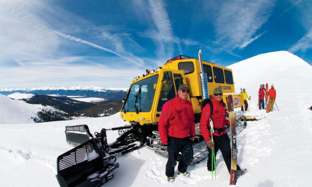Snowcat tour at Chicago Ridge, Ski Cooper near Leadville