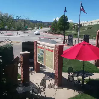 picnic area and veterans memorials photo