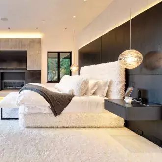 castle rim luxury master bedroom photo