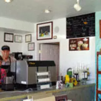 leona hemmerich and bill mitchem, the owners photo