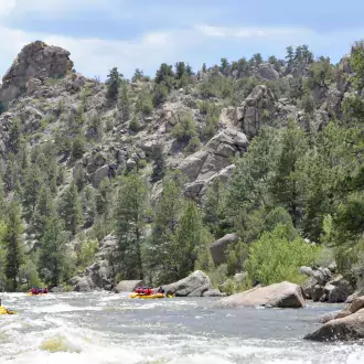 browns canyon, arkansas river photo