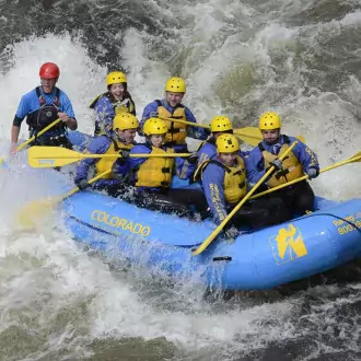 exciting whitewater photo