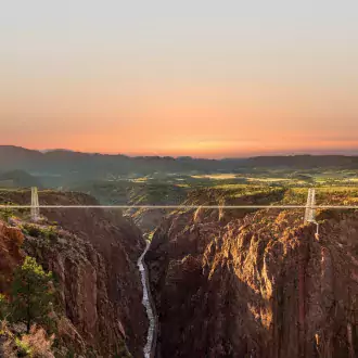 the amazing royal gorge bridge photo