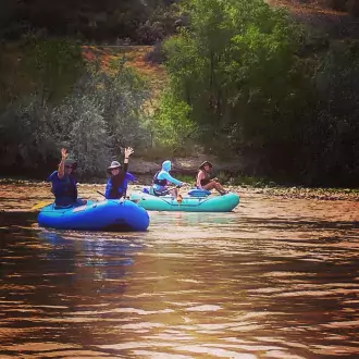 colorado river self-guided river rental and shuttle photo