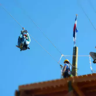 our dual racer line is over 1500' long, 50mph, and over 100' high photo