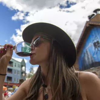 keystone's wine and jazz festival is one of the premier mountain festivals of the summer. photo