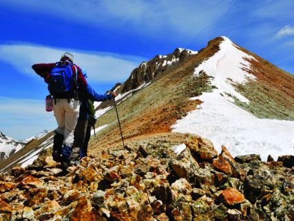 Redcloud Peak, a Colorado 14er, near Lake City, Co