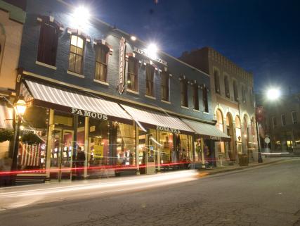 Casinos line the street in historic Central City - Central City, CO