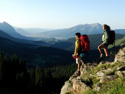 Backpacking adventure in Colorado