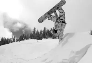 Colorado snowboarding at Monarch Mountain