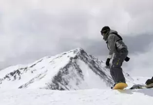 Snowboarding at Copper Mountain