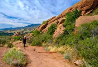 Hiking at Red Rocks Park & Amphitheatre