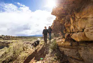 Hawkins Preserve hiking near Cortez