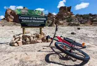 Sand Canyon Trail at Canyons of the Ancients National Monument near Dolores