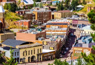 Aerial view of Central City