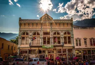 Historic mountain opera house
