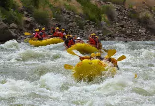 Enjoy the thrill of a whitewater rafting expedition.