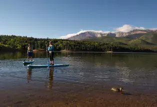 Stand up paddleboarding in Colorado Springs