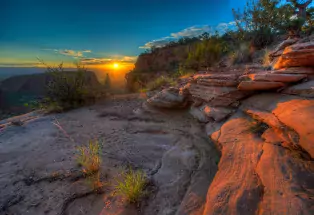Sunrise at Colorado National Monument