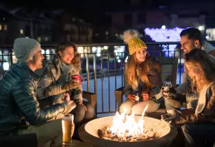 Nightcaps on a Chilly Vail Night