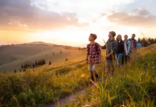 Sunset Hike Near Vail