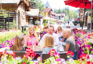 Spring Lunch in Vail Village