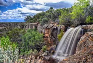 Spring Creek Waterfall in Montrose