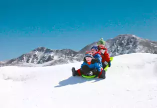 Sledding in Grand County
