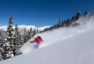 Skiing at Arapahoe Basin Ski Area