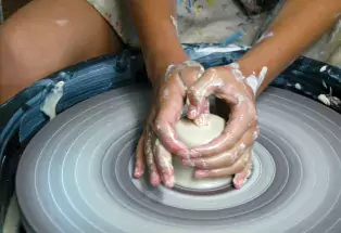 Pottery at Ah Haa School for the Arts in Telluride