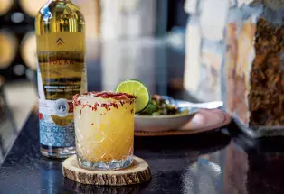 Chili Chile Margarita at Breckenridge Distillery Restaurant