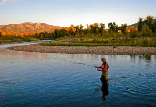 Fishing near Steamboat Springs