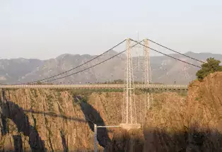 The Royal Gorge Bridge in Cañon City