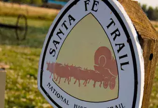 Historic Santa Fe Trail Marker