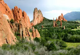 Garden of the Gods in Colorado Springs