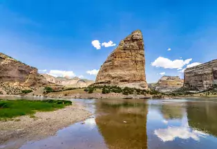 Echo Park in Dinosaur National Monument